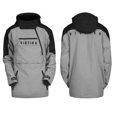 Virtika-Vir-Tek-Shell-Pullover-Jacket-Grey
